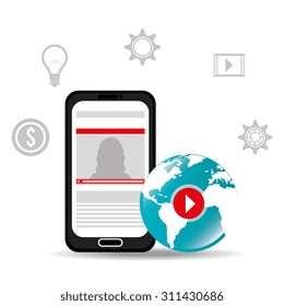 Social media design, vector illustration eps 10.