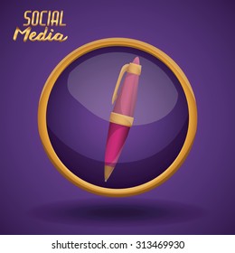 Social Media design, vector illustration eps 10