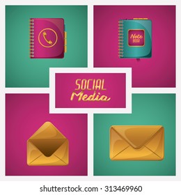 Social Media design, vector illustration eps 10