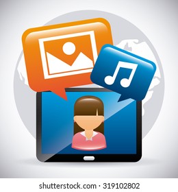 social media design, vector illustration eps10 graphic 