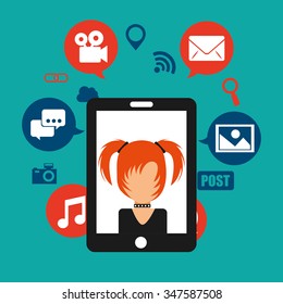 social media design, vector illustration eps10 graphic 