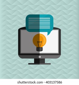 Social media design, vector illustration