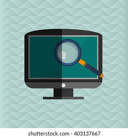 Social media design, vector illustration