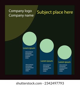 Social Media design vector template