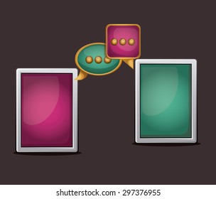 Social media digital design, vector illustration eps 10