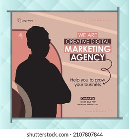 Social Media Digital Marketing Template