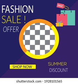 social media digital post design vector 
