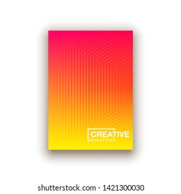 Social media duotone gradient background set. Social network stories soft colorful theme pack. Rainbow graphic display, wallpaper. Modern vibrant mobile app design. Blending bright duo colors template