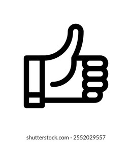 Redes sociales. Icono de trazo editable sobre fondo blanco.