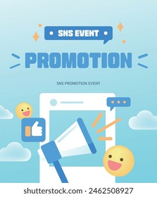 Social media event promotion template 