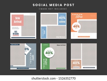 Social media facebook poster design