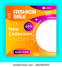 Social Media Fashion Sale Post Design
