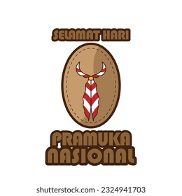 social media feed template design for national scout day celebration