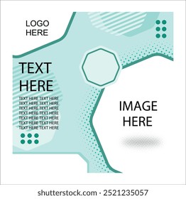 Social media feed. vector illustration design template for posts and stories. Eps 10