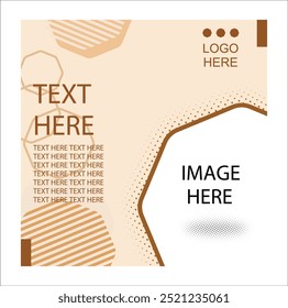 Social media feed. vector illustration design template for posts and stories. Eps 10