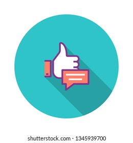 Social Media Flat Icon