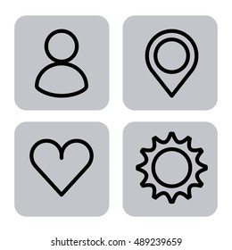 social media flat icons vector illustration design