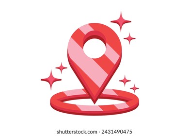 Diseño de pegatinas planas de medios sociales