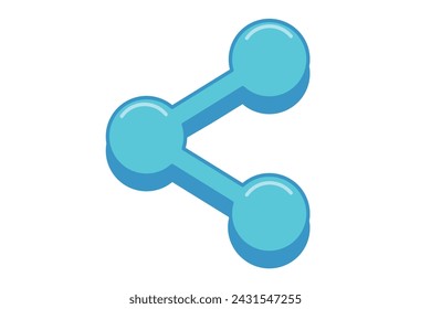 Social Media Flat Sticker Design