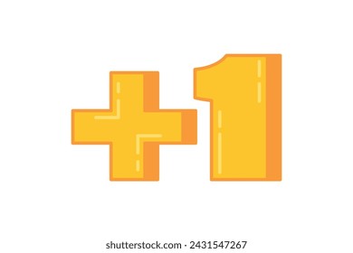 Social Media Flat Sticker Design