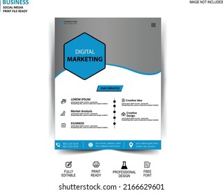 Social Media Flyer Design Template 