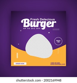 Social Media Food Sale Template