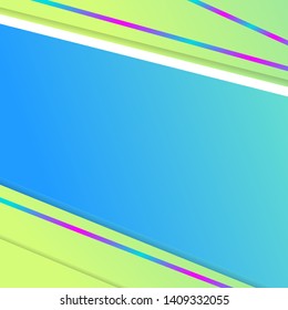 Social Media Gradient Background For Web Banner, Post, Feed, Template Vector