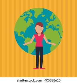 Social media graphic design, vector illustration