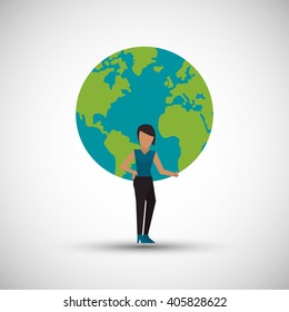 Social media graphic design, vector illustration