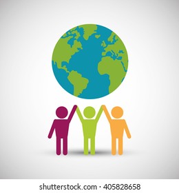 Social media graphic design, vector illustration