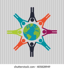 Social media graphic design, vector illustration