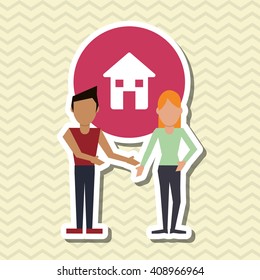 Social media graphic design, vector illustration