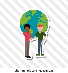Social media graphic design, vector illustration