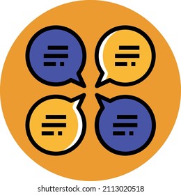Social media group chat icon style in background glyph icons stock images in HD and millions of other royalty stock photos, illustrations and vectors