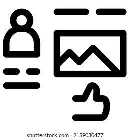 diseño de iconos de medios sociales, ilustración vectorial, mejor utilizado para presentaciones