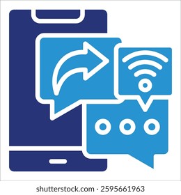 Social Media Icon Element For Design