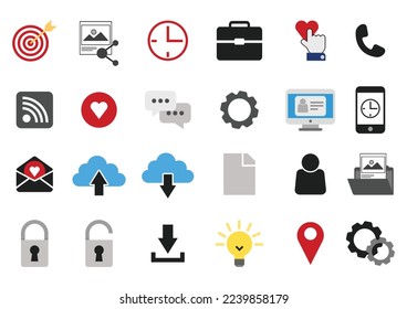 vector de icono de medios sociales