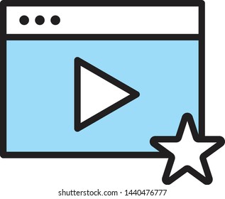 Social Media Icon Monoline Vector Logo Designs
