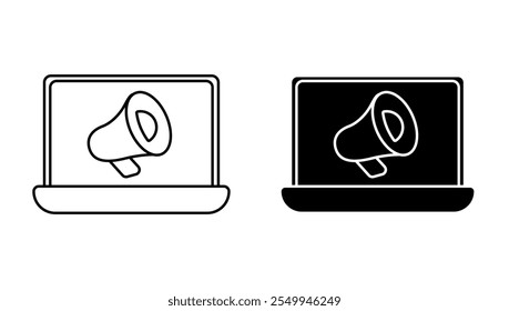 Social media icon object cartoon, sticker flat vector for ads social media