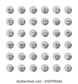 Social Media icon set