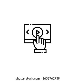 Social media icon to use for web and mobile UI.