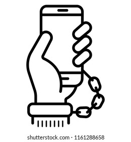 Social media icon vector