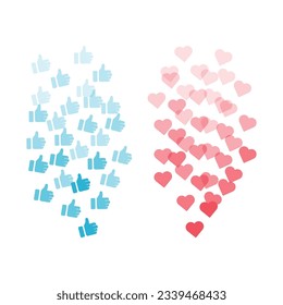 Social Media Icon Vector Design.