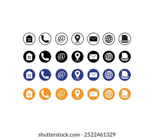 Social media icon vector set