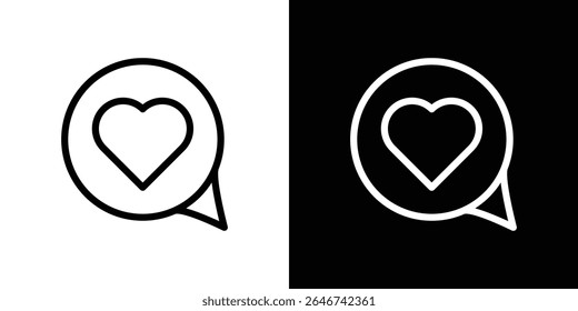 Icono de redes sociales Vector simple elemento ilustración editable