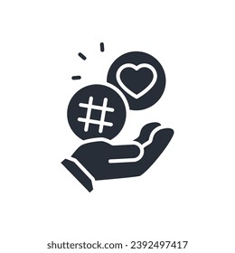 social media icon. vector.Editable stroke.linear style sign for use web design,logo.Symbol illustration.