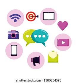 social media icons