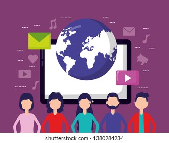 social media icons