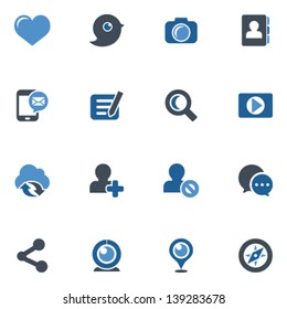 social media icons