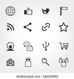 Social media icons